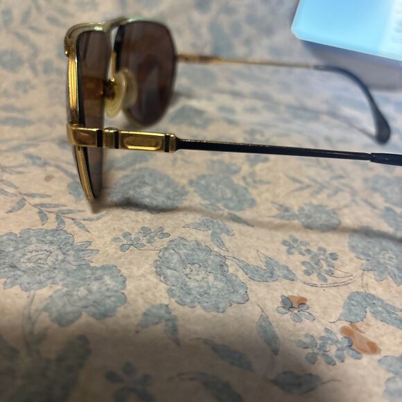 Vintage Cazal 960 Black & Gold 1970\'s Sunglasses main image 7